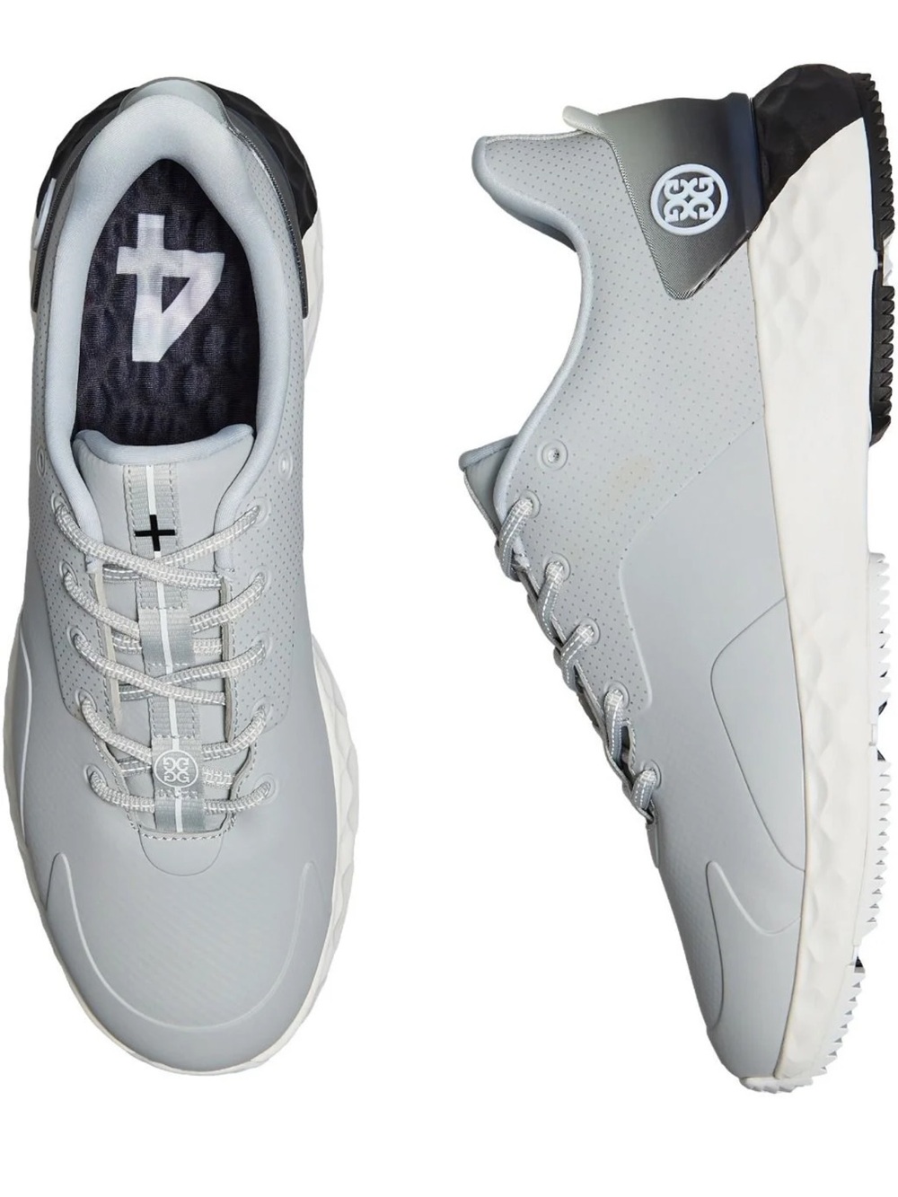 New G/FORE MG4+ Gradient Accent Golf Shoes - Nimbus/Onyx (Size 11.5)